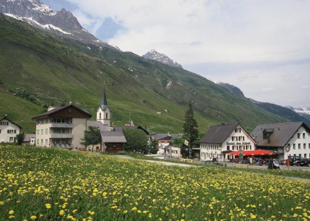 Hotel Des Alpes Realp Exterior foto